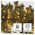 EMOS LIGHTING LED vianočná reťaz – ježko, 12 m, vonkajšia aj vnútorná, vintage, časovač