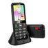 EVOLVEO EasyPhone XO, mobilní telefon pro seniory s nabíjecím stojánkem, černá