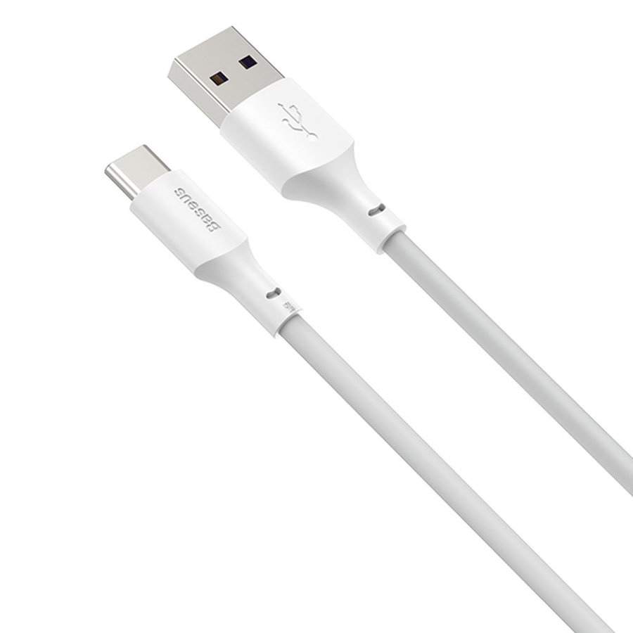 Baseus Wisdom USB-A/C kábel 1,5m 5A 2ks