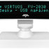 VIRTUOS VFD zák.displej FV-2030W 2x20, 9mm,USB, bílý