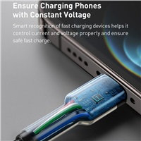 Baseus Cafule Series USB-C na Lightning PD 20W nabíjací/dátový kábel 0.25 m, čierna