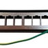 10" modulární stíněný patch panel LEXI-Net 12port, černý