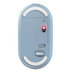 Bluetooth optická myš TRUST PUCK/Cestovná/Optická/1 600 DPI/USB+BT/Modrá