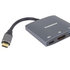 PremiumCord adaptér USB-C na HDMI, USB3.0, PD, 4K a FULL HD 1080p rozlíšenie