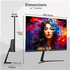 Monitor CHiQ 22" UltraSlim monitor 22F650 FHD, 100 Hz, Frameless, černý