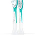 Philips HX6042/33 Sonicare For Kids, náhradní hlavice, pro děti, standardní velikost, 2 kusy, nasazovací, aqua