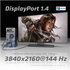 CLUB 3D Club3D Kabel certifikovaný DisplayPort 1.4, HBR3, 8K60Hz (M/M), 5m, 28 AWG