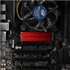 AXAGON CLR-M2, hliníkový pasívny chladič pre jedno aj obojstranný M.2 SSD disk, výška 12 mm