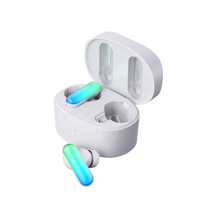 Bluetooth slúchadlá HHOGene Gpods ANC, RGB biele