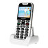 EVOLVEO EasyPhone XD, mobilný telefón pre seniorov s nabíjacím stojanom (biela farba)