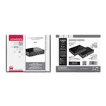 AXAGON ADA-71, USB2.0 - 7.1 audio SOUNDbox, vstup/výstup SPDIF