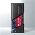 AXAGON EEM2-SB2, USB-C 3.2 Gen 2 - M.2 NVMe a SATA SSD kovový RAW box, bez skrutiek, čierny