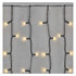 EMOS Standard LED spojovacia vianočná reťaz – záclona, 1x2 m, vonkajšia, teplá biela