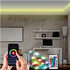 Solight Wifi Smart LED světelný pás, RGB, 5m, sada s adaptérem a dálkovým ovladačem