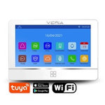 SET Videotelefon VERIA 8277B-W bílý + vstupní stanice VERIA 831 ze série VERIA 2-WIRE