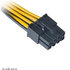 AKASA - PCIex 6-pin na ATX12V 8-pin adaptér