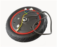 Přední kolo s motorem - vč. pneu a duše pro Xiaomi Mi Electric Scooter 1S / Essential, šedá