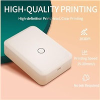 Štítkovač Niimbot Tiskárna štítků D110 Smart, bílá + role štítků