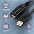 AXAGON ADR-205, USB 2.0 A-M -> A-F aktívny predlžovací / repeater kábel, 5m
