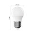 EMOS LED žiarovka Classic Mini Globe / E27 / 4,2 W (40 W) / 470 lm / Neutrálna biela