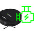 Robotický vysávač EVOLVEO RoboTrex H6, robotický vysavač, stírání vodou, nabíjecí stanice, černý