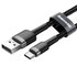 Baseus Cafule USB-A/C kábel 2A 3m čierny (CATKLF-UG1)