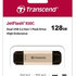 TRANSCEND Flash disk 128GB JetFlash®930C, TLC, USB 3.2/USB typu C (R:420/W:400 MB/s) čierna