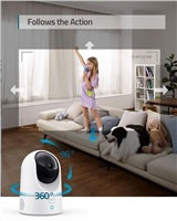 Anker Eufy Indoor Cam 2K Pan & Tilt White