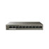 Tenda TEF1110P-8-63W PoE AT switch - 8x PoE 100 Mb/s + 2x Uplink 100 Mb/s, PoE max 63W, fanless, PoE+