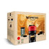 Automatický kávovar Krups Nespresso XN920110 Vertuo Pop kapslový , 1500 W, Wi-Fi. Bluetooth, 4 velikosti kávy, bílý}