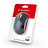 Bluetooth optická myš Gembird MUSW-4B-03-R/Cestovná/Optická/1 600 DPI/Bezdrôtová USB/Čierna-červená