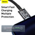 Baseus CATLYS-A01 Superior Fast Charging Datový Kabel USB-C to Lightning  20W 1m Black