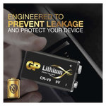 Lítiová batéria GP CR-V9 (9V)