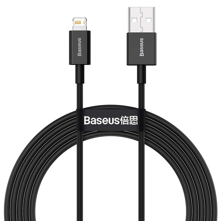 Baseus Superior lightning kábel 2m, čierny
