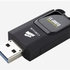 Flash disk CORSAIR 32GB Voyager Slider X1, USB 3.0, čierna