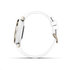 Garmin hodinky Lily Sport Cream Gold/White Silicone Band, EU