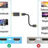PremiumCord Adaptér DisplayPort na HDMI, FULL HD 1080p, samec/samička, pozlátené konektory