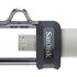 SanDisk Ultra Dual Drive/64GB/USB 3.0/Micro USB + USB-A/Čierna