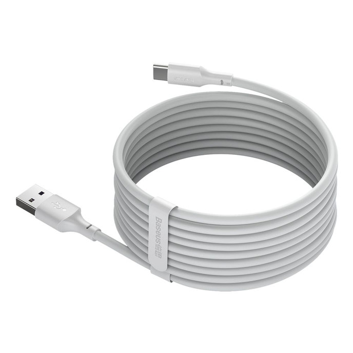 Baseus Wisdom USB-A/C kábel 1,5m 5A 2ks