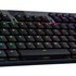 Mechanická klávesnica Logitech® G915 TKL Tenkeyless LIGHTSPEED Wireless RGB Mechanical Gaming Keyboard - Clicky - CARBON - US INT'L