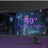 Monitor ASUS LCD 49" XG49WCR 5120x1440 ROG STRIX curved 165Hz DP HDMI USB-C-VIDEO+95W KVM dvě zařízení, RJ45, GAMING ulltra wide