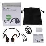 EVOLVEO BoneSwim MP3 16GB, bezdrôtové slúchadlá