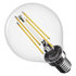 EMOS LED žiarovka Filament Mini Globe / E14 / 6 W (60 W) / 810 lm / teplá biela