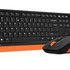 A4tech FG1010 FSTYLER set bezdrôtový. klávesnica + myš, oranžová