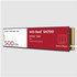 WESTERN DIGITAL WD RED NVMe SSD 500GB PCIe SN700, Geb3 8GB/s, (R:3430/W:2600 MB/s) TBW 1000