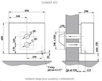 KARMA Gamat 471 plynové topidlo