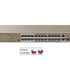 Tenda TEF1126P-24-410W PoE AF/AT switch - 24x PoE 100 Mb/s + 2x Uplink 1Gb/s RJ45/SFP, PoE+ 370W