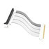 COOLERMASTER Cooler Master Riser Cable PCIe 4.0 x16 Ver. 2 - 200mm, bílá