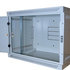 LEXI-Net 19" nástěnný rozvaděč 9U 600x400, nosnost 60 kg, plné dveře, svařovaný, šedý