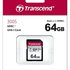 Karta TRANSCEND SDXC 64GB 300S, UHS-I U3 V10 (R:100/W:25 MB/s)